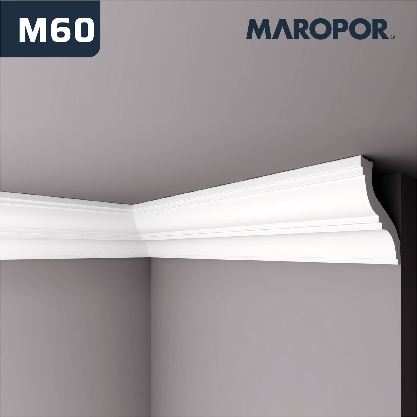 Cornisa M60 60X60mm