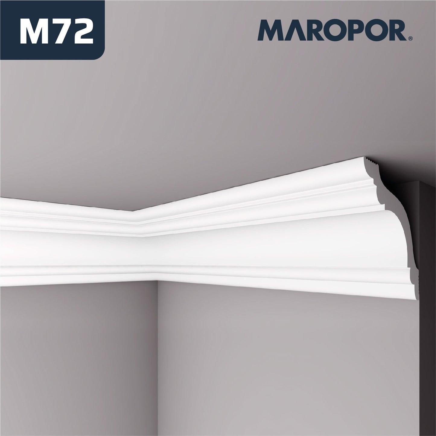 Cornisa M72 72X72mm