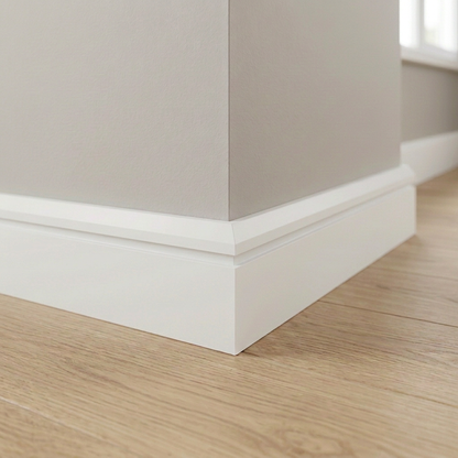 Guardapolvo Mdf Prepintado GP21 Chaflan Cantería 12X70X2440mm