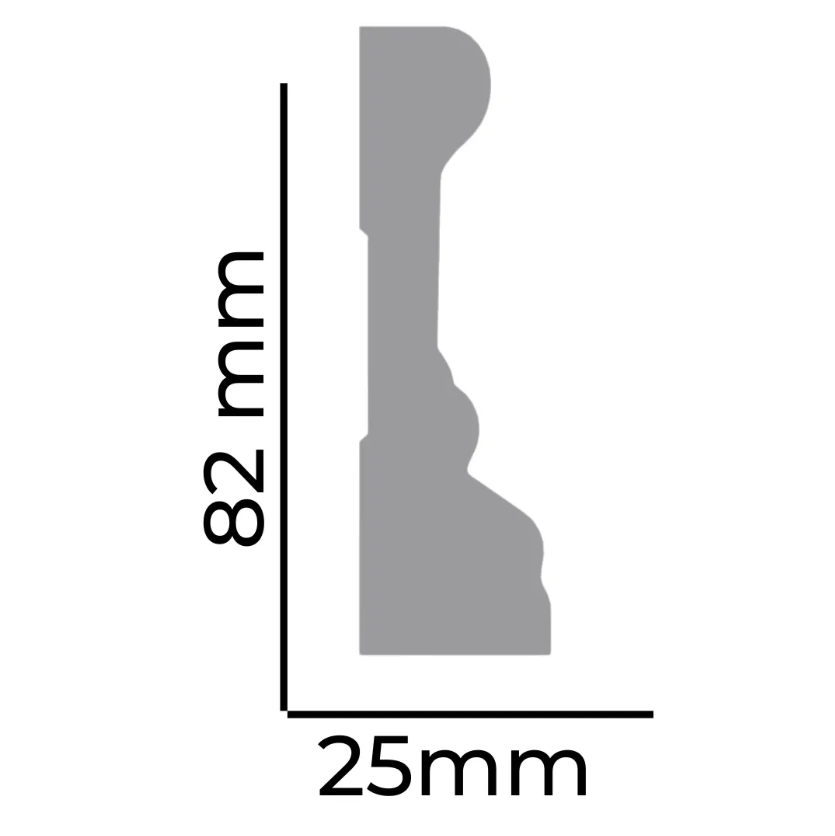 Guardapolvo GP387 PREPINTADO 25X82X2440