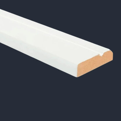 Guardapolvo Mdf Prepintado GP21 Chaflán Cantería 12X70X2440mm