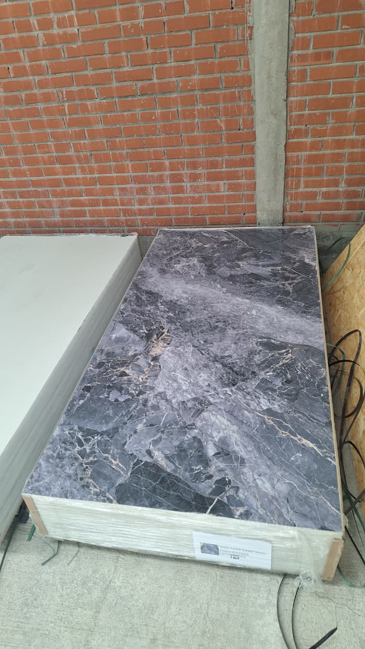 Planchas PVC tipo mármol Gris Sublime
