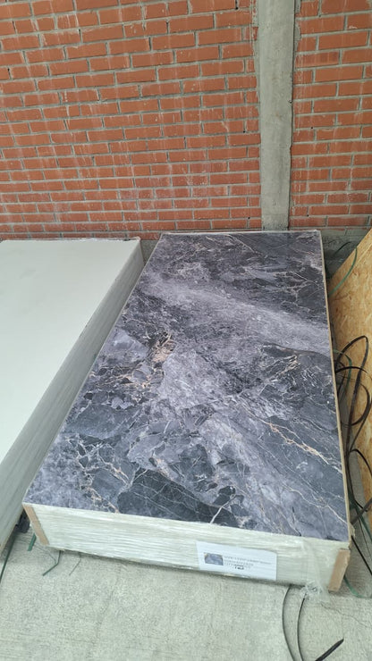 Planchas PVC tipo mármol Gris Sublime