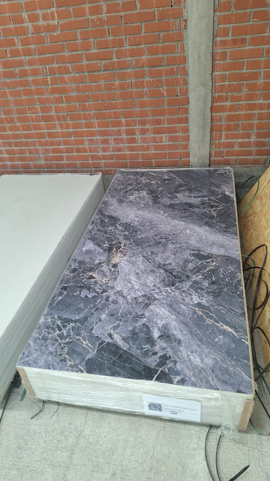 Planchas PVC tipo mármol Gris Sublime