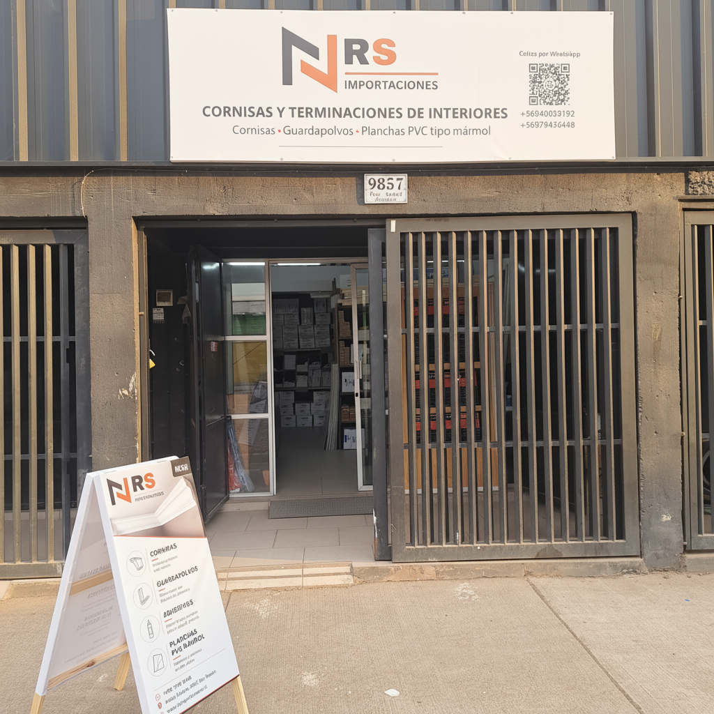 Local RS Importaciones formato cuadrado