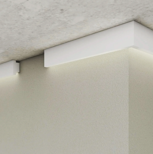 Cornisa LED lisa MZ34 19X35mm 2mts